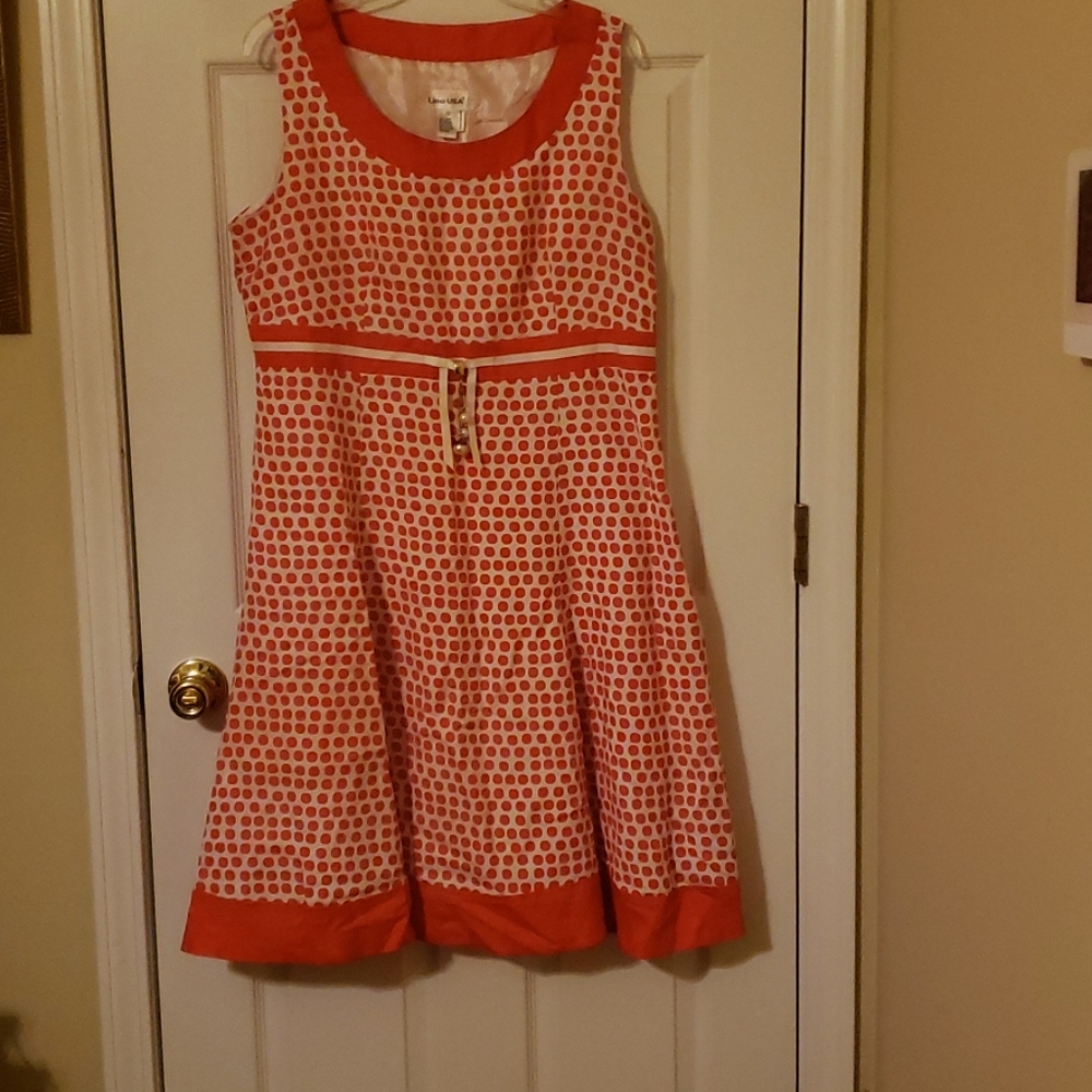 Lino USA Linen Mix Dress